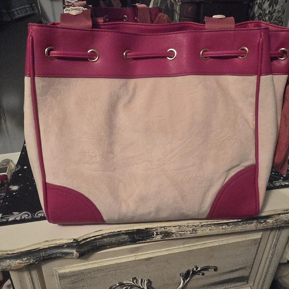Juicy Couture Pink Cherry Tea Tote Bag